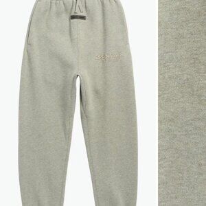 Essentials Fear Of God Gray Sweatpants Size 6-7 Youth
